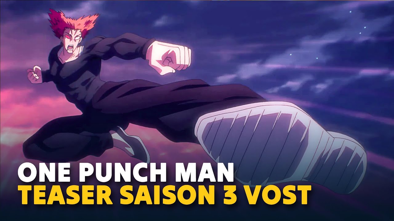 ONE PUNCH MAN: Teaser de la saison 3 (VOST) - YouTube