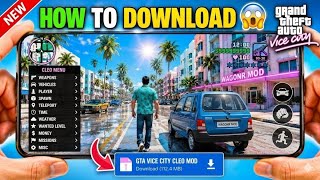 GTA Vice City Cheats MOD Android 14 & 15 😱 All Cheats Working 2026! screenshot 1