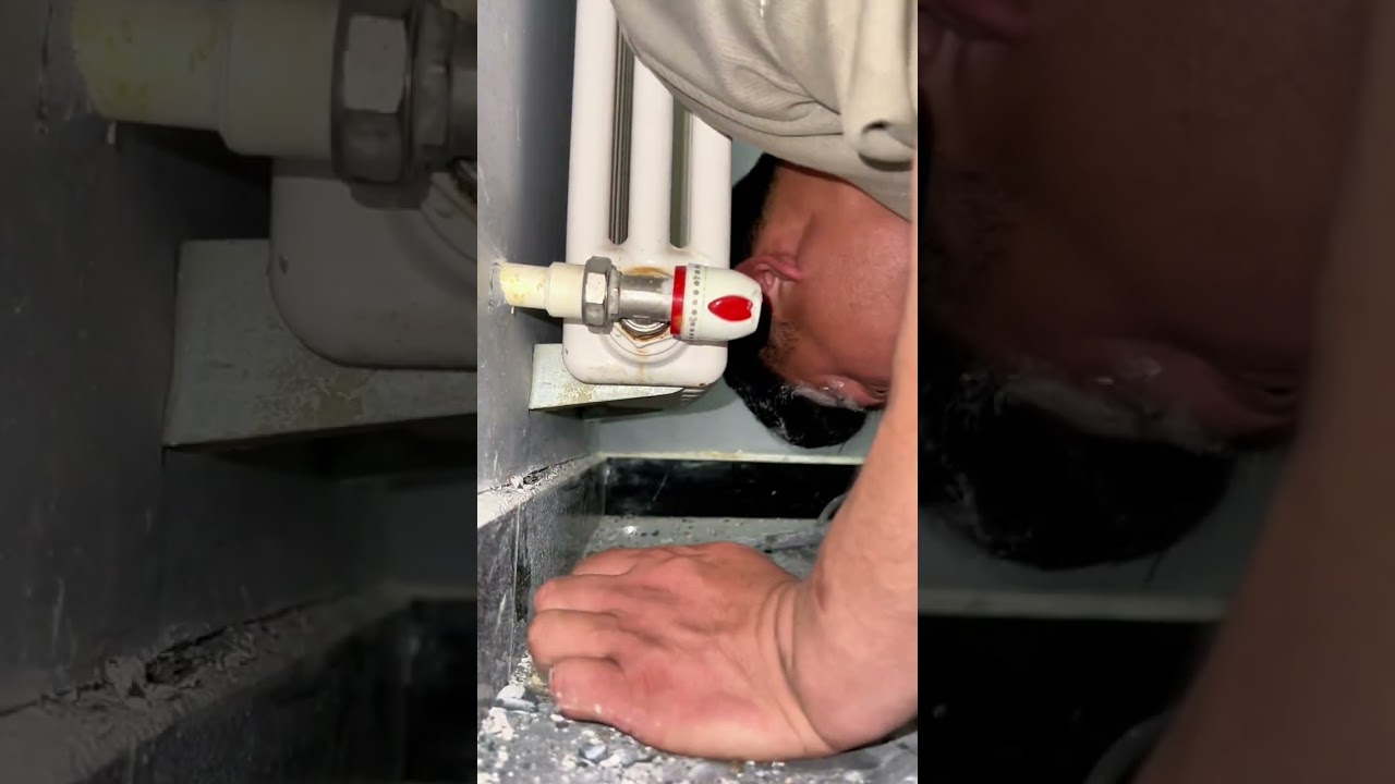 一个奇怪的漏水现象，暖气漏水检测教学#专业测漏精准定位 #专业的事交给专业的人 #水电工 #水管维修