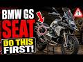 HOW TO ADJUST THE SEAT HEIGHT ON A BMW GS EASY!!