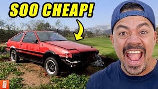 I Bought An Abandoned Ae86 Corolla