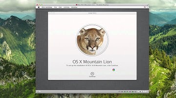 How to install Mac OS X Mountain Lion with Parallels Desktop 7