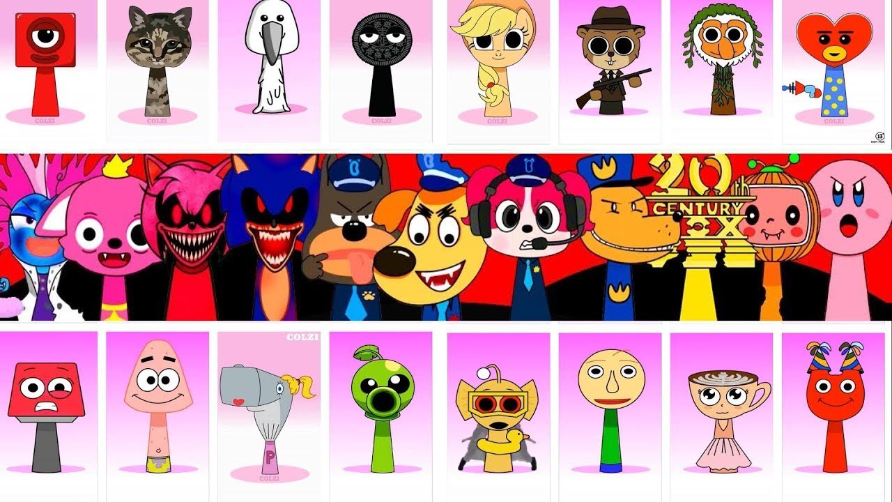 🛑 My Sprunki OC ALL Phases Incredibox Compilation COMPLETE in real live 11 ❤️ 