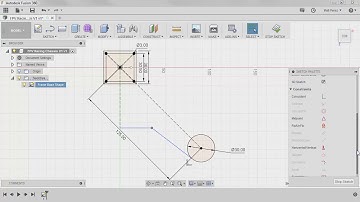 FPV drone chassis layout - Manufacturing Process with Autodesk Fusion 360