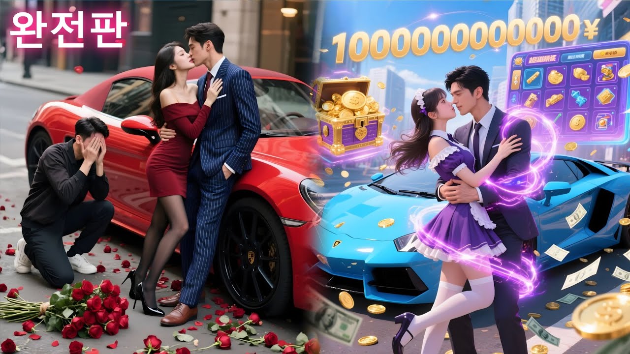 가난한 청년, 바람피운 여친에게 모욕당하자 '보물 상자 시스템' 활성화해 보상으로 고급차·저택·재산 얻고 미녀와 결혼하고 전 여자친구는 후회했다.