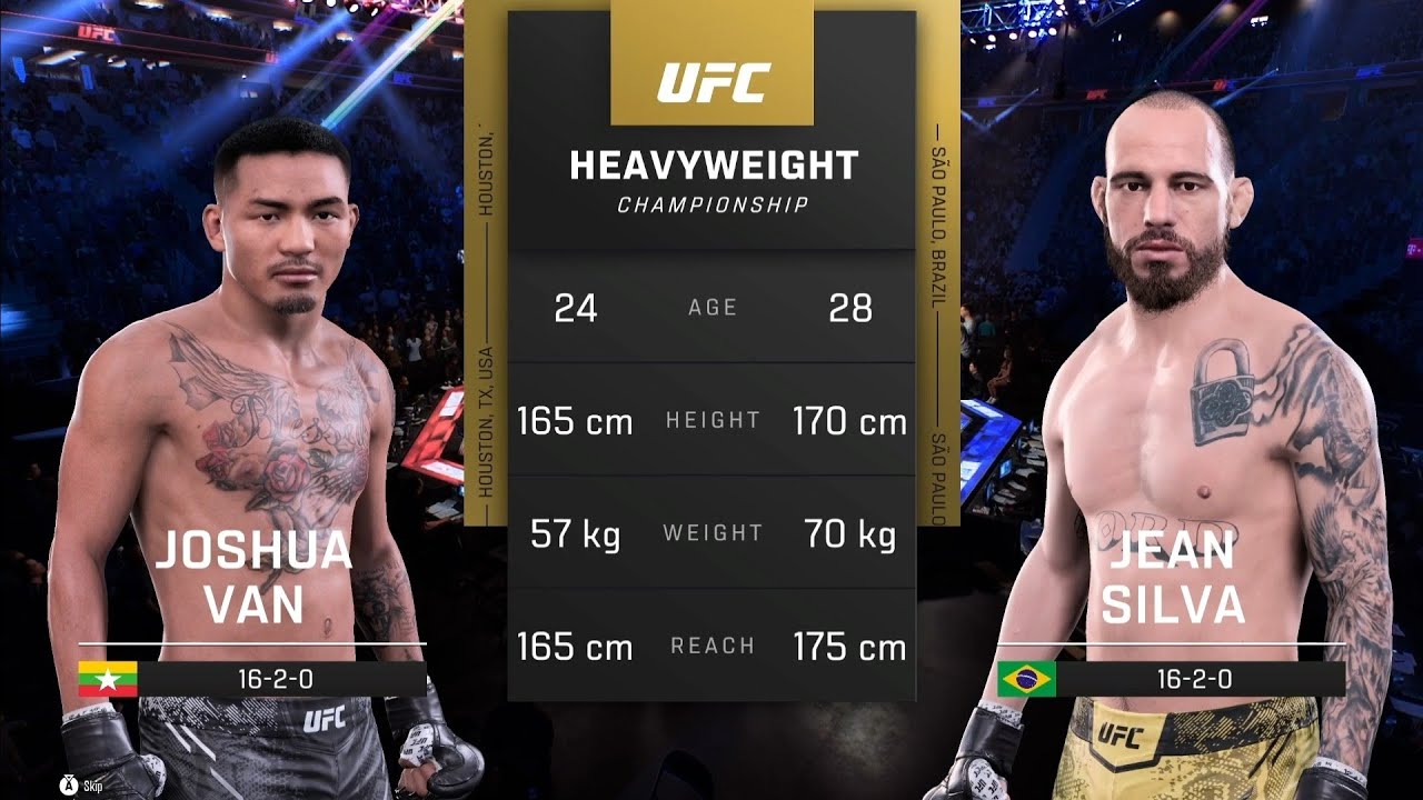 Джошуа Ван vs Жан Сильва UFC 5