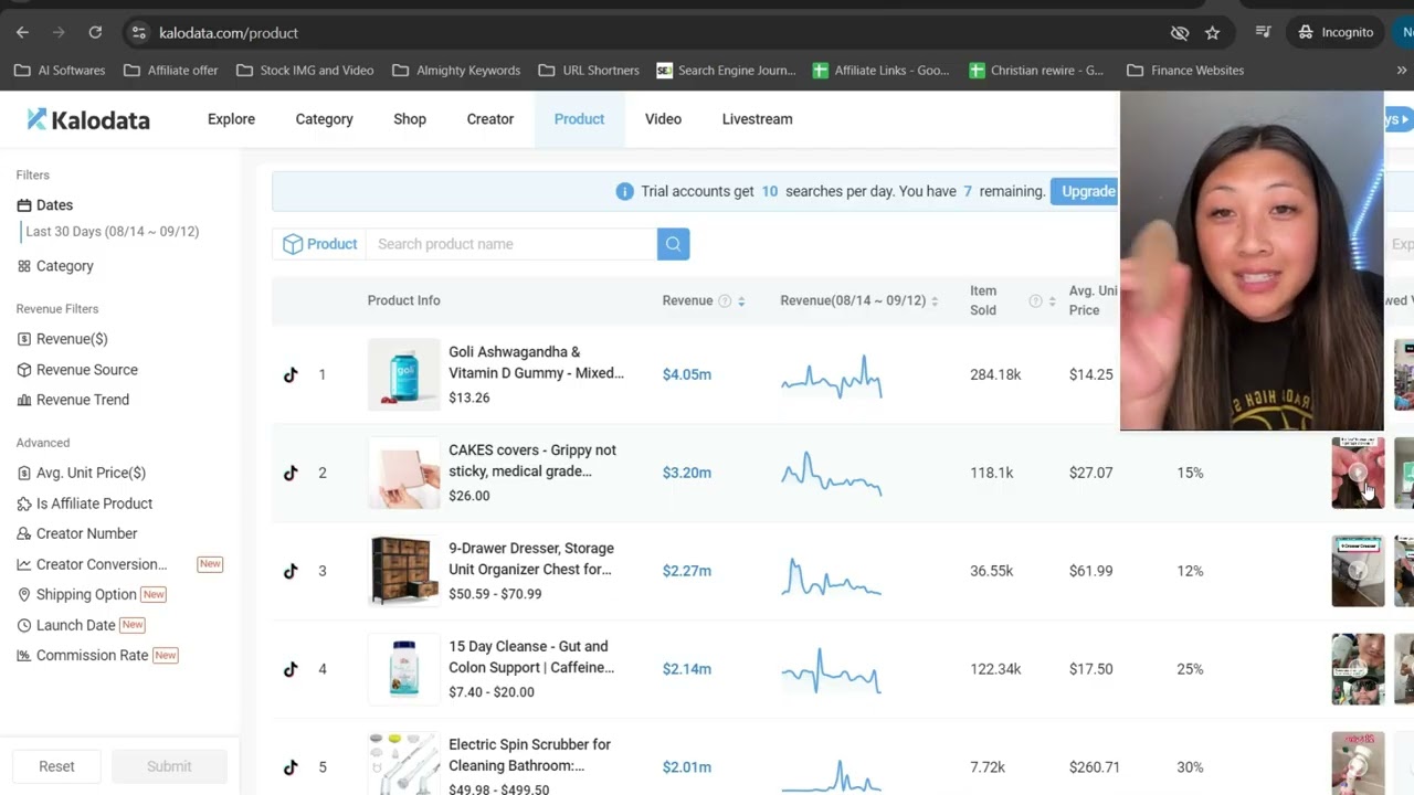 My TikTok Shop Secret Weapon 🔥 Find Winning Products Fast (Kalodata Tutorial + 10% OFF Review)
