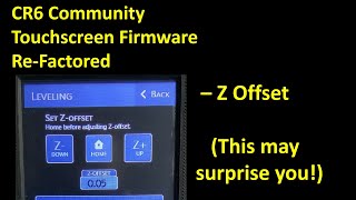 A Novel CR6 Z-Offset Measurement Method. Surprise!