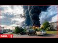 Ukrainian drones pound Temp oil depot used to supply Russian army – Strong fire occurs