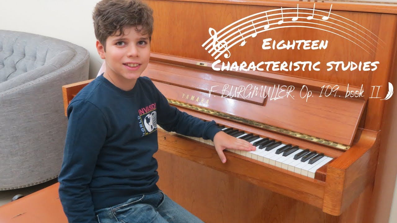 Eighteen Characteristic Studies by F. BURGMULLER Op.109 Book II