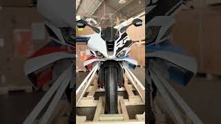 Brand New S1000RR, Still on the Crate. What Goes First