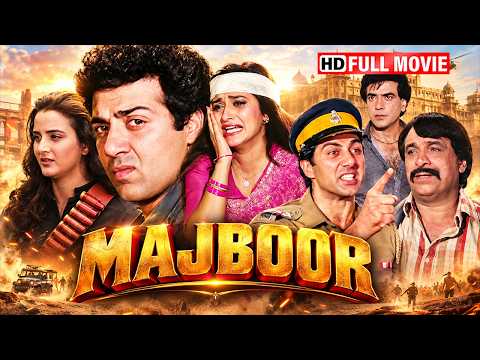 Majboor (1990) Full Movie HD | Sunny Deol | Jeetendra | Jaya Prada