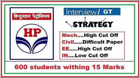 HPCL Result Out | HPCL Interview Strategy | HPCL Interview Preparation | HPCL Cut off |