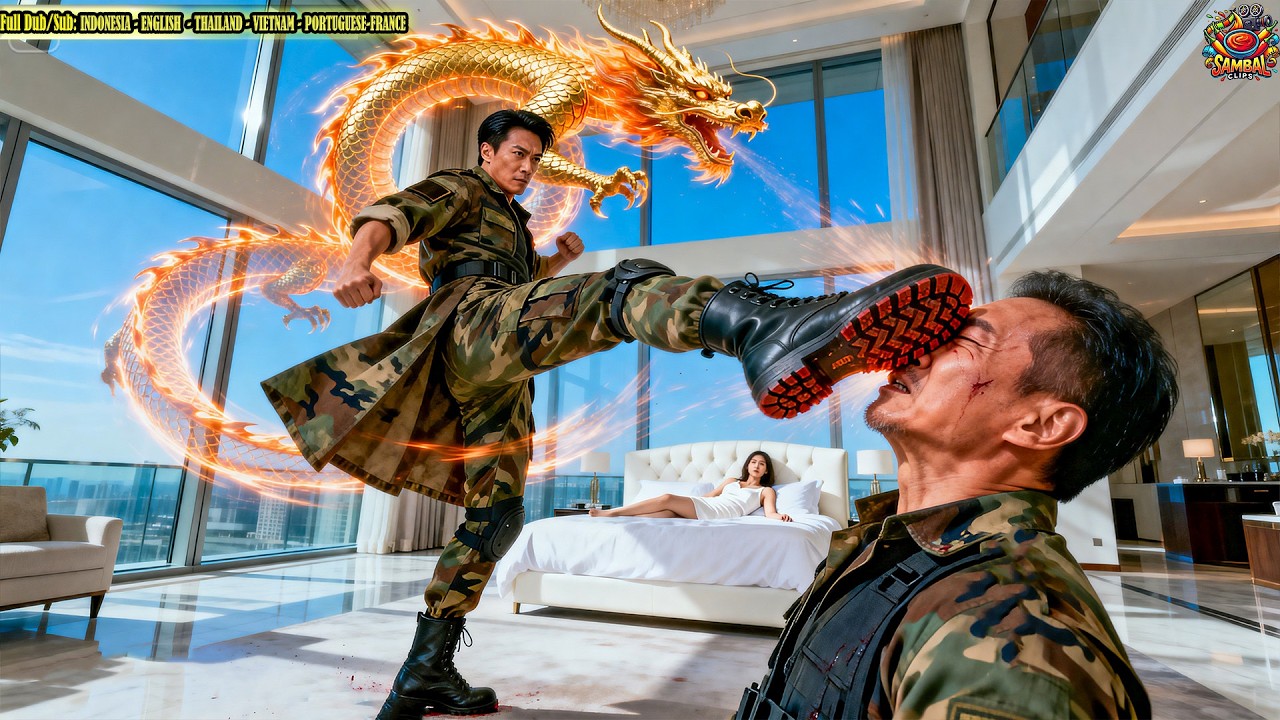 Komando Dewa Perang hilang 5 tahun, pulang lihat istri anak dihina—balas dendam! | Sambal Clips