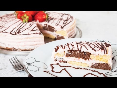Video: Čokoladna Torta S Mlijekom I želeom Od Jagoda