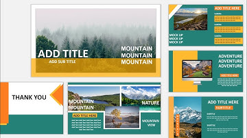 How To Create A Modern PowerPoint Template | Make Your Own Slide |Animated PPT Slide Design Tutorial