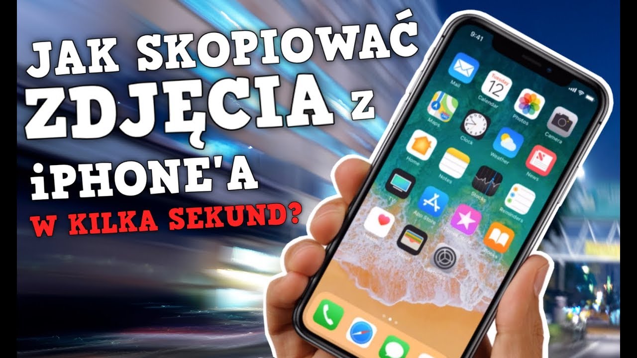 Jak Szybko Skopiowac Przeniesc Zgrac Zdjecia Z Iphone A Mac Windows Youtube