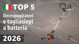 TOP—5. Migliori decespugliatori e tagliasiepi a batteria 2026