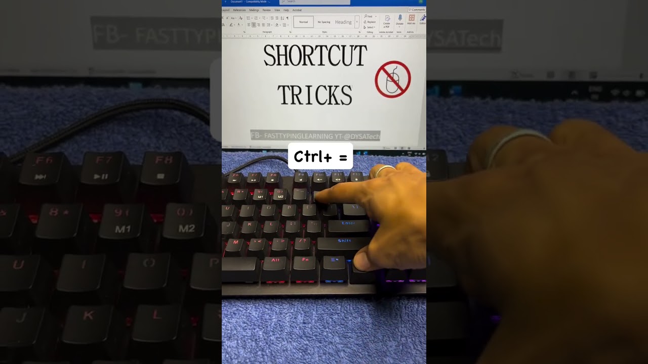 Computer 💻  Shortcut Key Zoom in Zoom out 