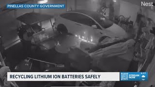 Dunedin fire highlights hidden danger of lithium batteries