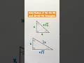 Side Ratios of 45-45-90 and 30-60-90 Triangles #Shorts #geometry #triangle #triangles #math