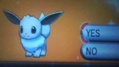 Shiny Eevee Masuda method after 310 eggs