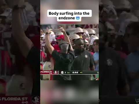 That touchdown is one of one 🫨 #floridastateseminoles #accfootball #collegefootball