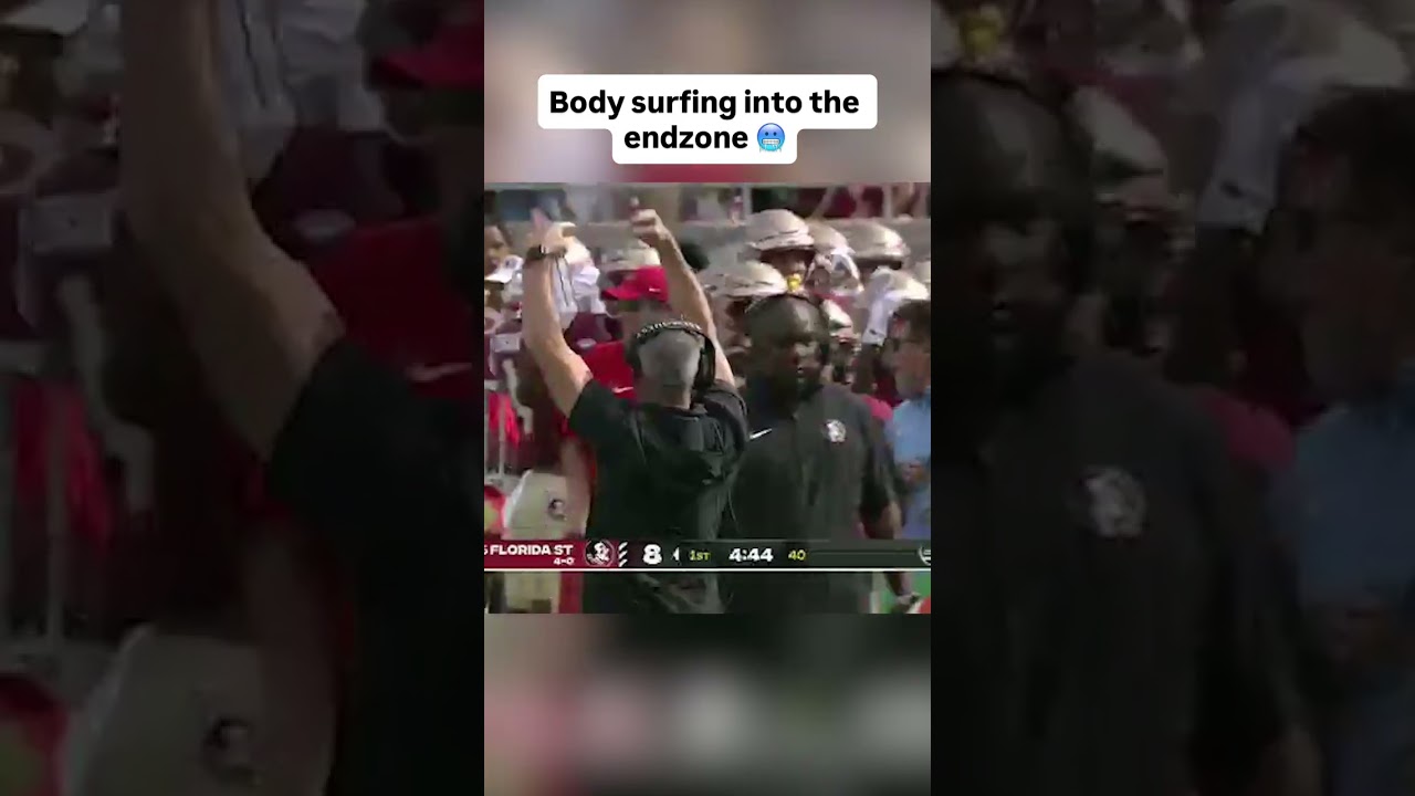 That touchdown is one of one 🫨 #floridastateseminoles #accfootball #collegefootball