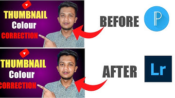 How I Color Grade My Youtube Thumbnail with Lightroom | Lightroom Colour Grading Tips