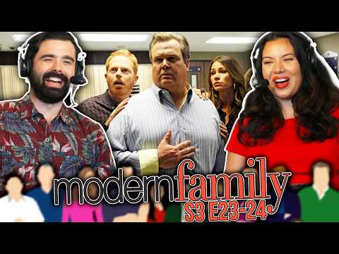 We Watched MODERN FAMILY SEASON 3 EPISODE 23 AND 24 For the FIRST TIME! BABY ON BOARD