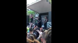 Crown The Empire Voices Live Warped Tour 2013 Holmdel