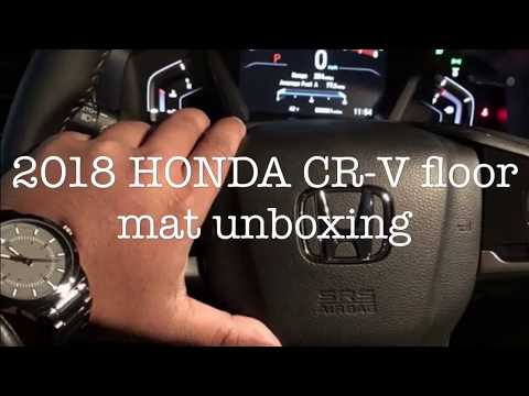 2018 Honda Cr V Genuine Oem Floor Mats Unboxing And Install