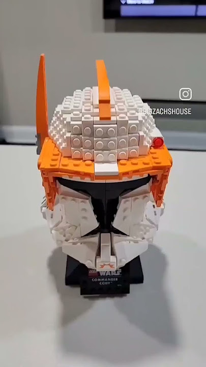 I Shall Record Every Step! LEGO COMMANDER CODY HELMET #lego #legostarwars #shorts #starwars #reels