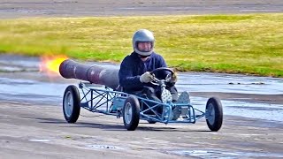 Hot Ride On The Pulso Jet Kart !!! / Rocketman Bobbycar Extreme Loud And Stunning / Pure Action !!!