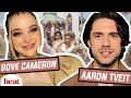 Dove Cameron & Aaron Tveit Reflect On True Love And Talk 'Schmigadoon!'