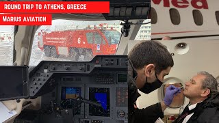 Pilot Life-Roundtrip Atlanta GA to Athens, Greece-Marius Aviation Hawker 800XPI, ILS Approach