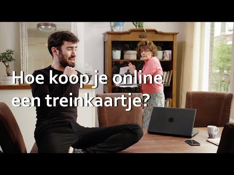 Online treinkaartje - Klik & Tik. Het internet op - Oefenen.nl