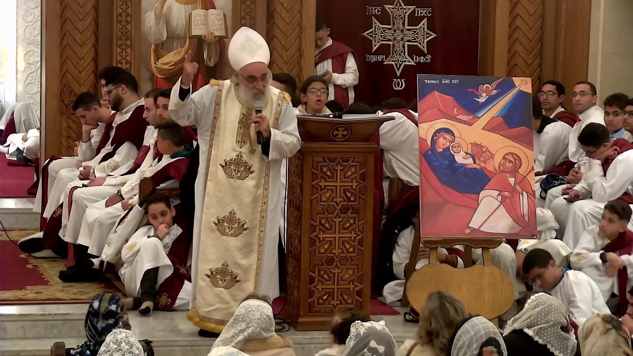 عظة قداس ليلة عيد الميلاد المجيد - ابونا بولس جورج - كنيسة يوسف النجار - الاثنين ٦ يناير ٢٠٢٥