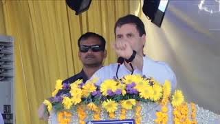 Congress President Rahul Gandhi addresses public meeting in Kanyakumari, TamilNadu