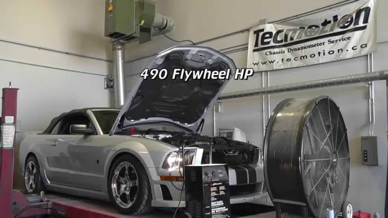 2007 Roush Stage 3 Mustang On The Dyno