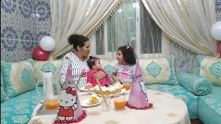 عيد ميلاد اميرة اول ظهور الجوهرة في القناة الله يحفظهم ليا