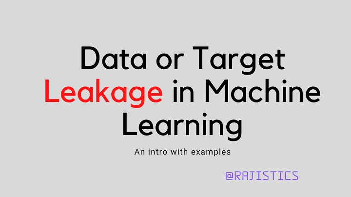 Examples of Data or Target Leakage in Machine Learning