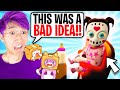 Can Boxy & Foxy BABYSIT THIS EVIL BABY?! (BABYLIRIOUS GAME!)