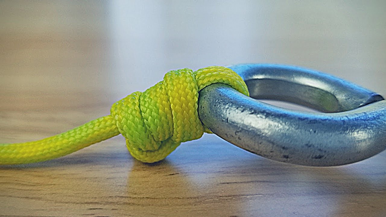 How To Tie A UNI KNOT To A Hook Or Swivel (Knot For Mono To Tackle) - YouTube