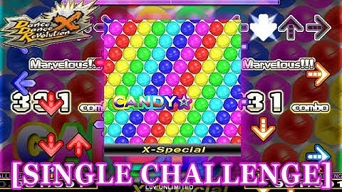 【DDR X】 CANDY☆ (X-Special) [SINGLE CHALLENGE] 譜面確認＋クラップ