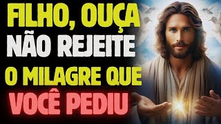 DEUS TE DIZ, ESTE É O SINAL QUE VOCÊ PEDIU, ABRA E RECEBA AGORA!