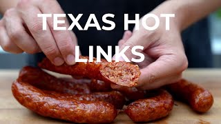 Texas Hot Links - Hot spicy smoked treat