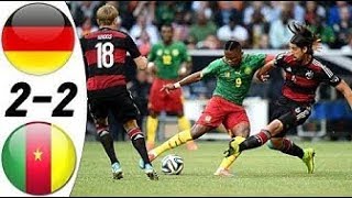 Germany vs Cameroon 2:2 - All Goals & Extended Highlights RESUMEN & GOLES