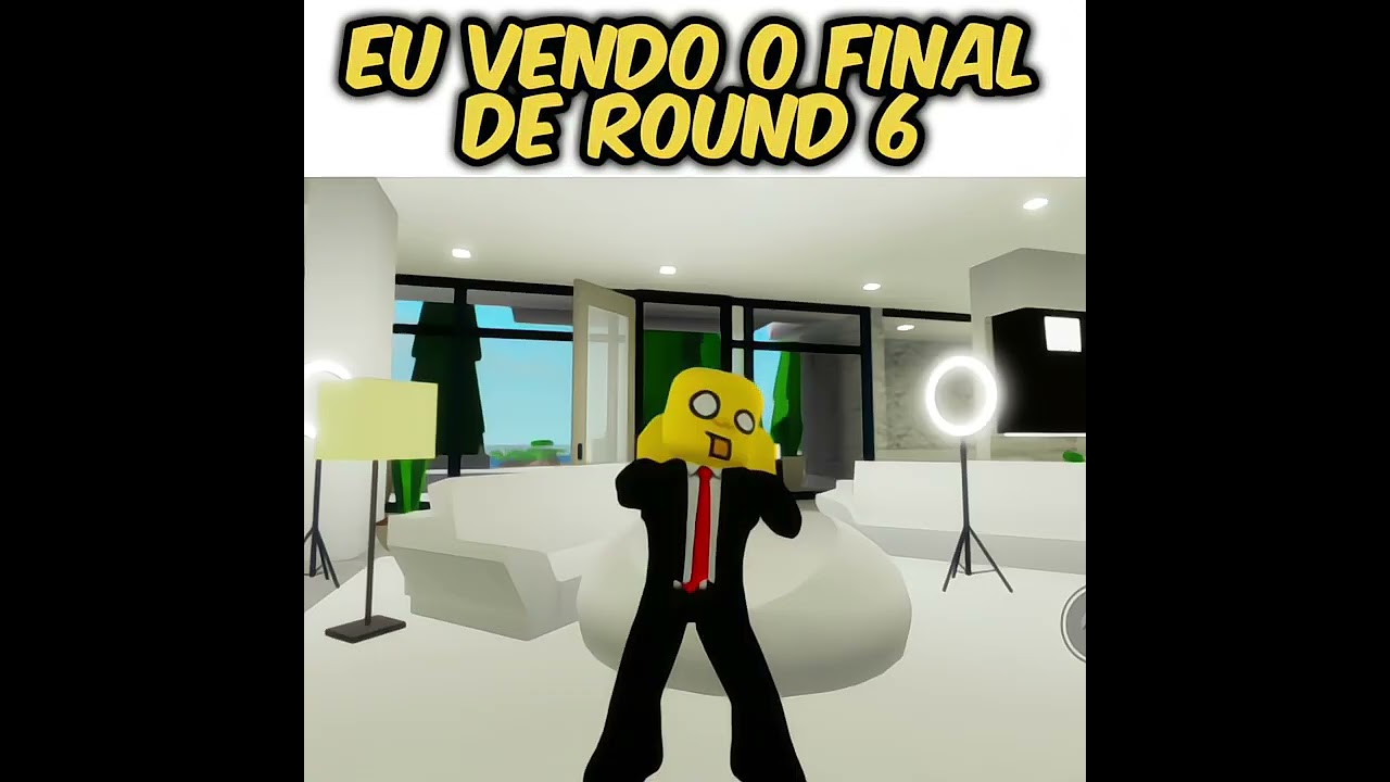 Final Round 6 Reação - Meme Roblox 😂