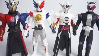ソフビヒーロー仮面ライダー 究極の実験!!編 全4種 開封 Kamen Rider
